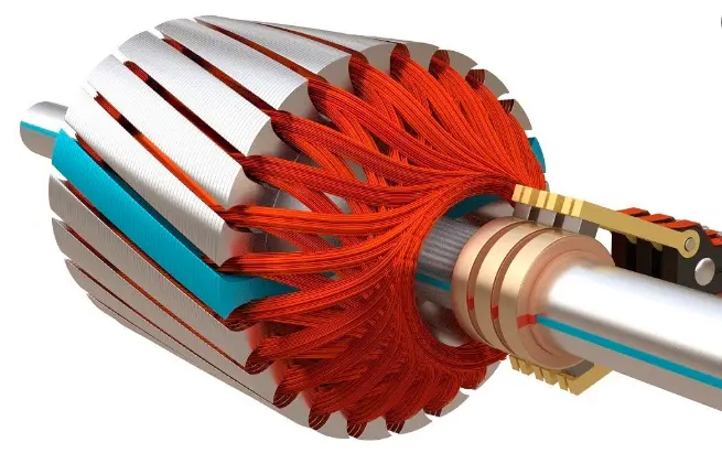 Importancia del motor de anillos rozantes y por qué requiere componentes de grafito