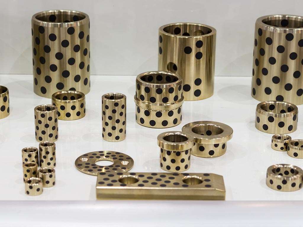 Ventajas de los bujes metálicos con insertos de grafito