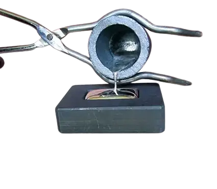 Crisoles y lingoteras